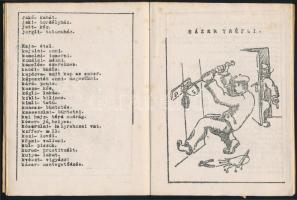 1927 Link Hadova, papírkötésben, 14 sztl. lev. Illusztrált, stencilezéssel sokszorosított humoros sz...