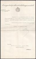 1934 Fizetési átsorolás, Hóman Bálint vallás- és közoktatásügyi miniszter aláírásával