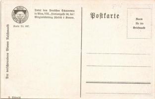 Wien, Vienna, Bécs; Der verschwundene Wiener Naschmarkt / market. Deutscher Schulverein Karte Nr. 98...