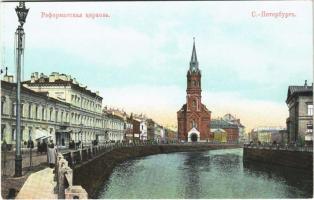 Saint Petersburg, St. Petersbourg, Leningrad, Petrograd; Eglise réformée / German Reformed church