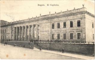 1913 Bogotá, El Capitolio (EB)