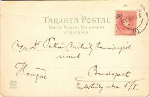 Madrid, Café de Fornos y Las Calatravas / street view, café, tram (EK)