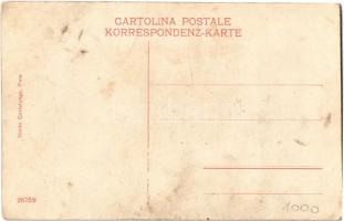 Osztrák-magyar haditengerészeti újévi üdvözlet, humor, Bleriot malac léghajó részeg matrózzal (Pe Pr...