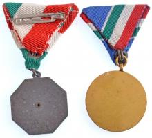 1954. "1954. évi Dunai Árvízvédelemért" aranyozott Br kitüntetés mellszalaggal + ~1970. &q...