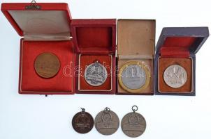 ~1950. 7db-os sportérem tétel, ebből 4db eredeti (1db sérült) tokban T:2-3