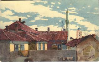Nis, Nisch; Minarett / minaret, mosque s: Fritz Berghoff