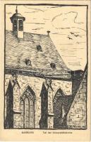 1913 Maribor, Marburg; Teil der Universitätskirche / university church. Verlag Moebus-Zeiss s: W. Werner