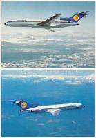 20 db MODERN motívum képeslap: repülőgépek / 20 modern motive postcards: aircrafts