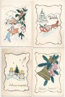 6 db MODERN képeslap tervezet: karácsonyi üdvözlet / 6 modern postcard designs: Christmas greeting