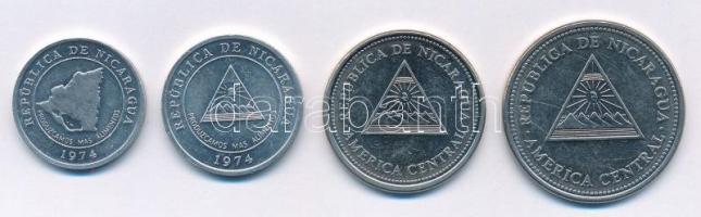 Nicaragua 1974-2000. 10c-5C (4xklf) T:1-,2
Nicaragua 1974-2000. 5c-5C (4xdiff) C:AU,XF