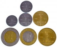 Szaúd-Arábia 2016. 1h-2R (7xklf) T:1,1-
Saud Arabia 2016. 1 Halala - 2 Riyals (7xdiff) C:UNC,AU