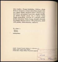 Babits Mihály: Jónás könyve. Kádár György 9 oldalszámozáson belüli egészoldalas illusztrációival. Bp...