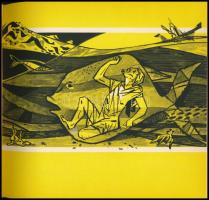 Babits Mihály: Jónás könyve. Kádár György 9 oldalszámozáson belüli egészoldalas illusztrációival. Bp...