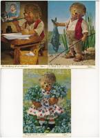 5 db MODERN motívum képeslap: német bábfilm / 5 modern motive postcards: German puppet animation