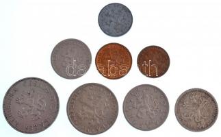Csehszlovákia 1923-1938. 2h-5K (8xklf) T:1-,2
Czechoslovakia 1923-1938. 2 Halerov - 5 Korun (8xdiff...