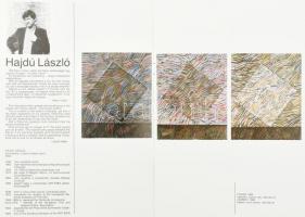 Hajdú László (1938-) szentendrei festőművész 3 db  katalógusa: Művésztelepi Galéria, Szentendre, 197...