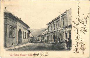 1906 Rozsnyó, Roznava; utca / street