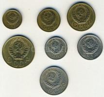 Szovjetunió 1939. 1k, 2k, 3k, 5k, 10k, 15k, 20k teljes sor! T:2,3