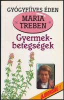 Maria Treben: Gyemekbetegségek. Megelőzés, felismerés, gyógyítás. Bp., 1991, Ökoszerviz Kft. Ford.: Dr. Sárközy Péter. Színes képekkel illusztrált. Kiadói papírkötés kopottas állapotban.