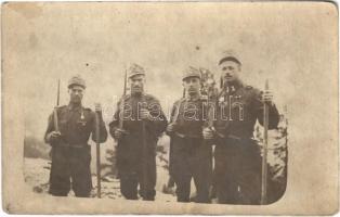 1926 Mezőhegyes, magyar katonák / Hungarian soldiers. photo (fl)