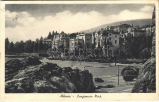 1937 Abbazia, Opatija; Lungomare Nord (EK)