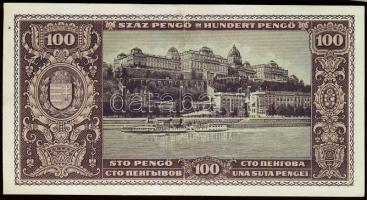 1945. 100P gyári vízjellel T:restaurált