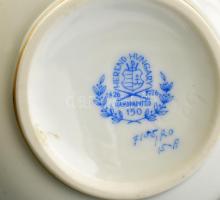 Herendi Rotschild mintás váza. Kézzel festett, jelzett, hibátlan m: 13 cm