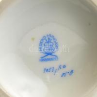 Herendi Rotschild mintás váza. Kézzel festett, jelzett, hibátlan m: 18,5  cm