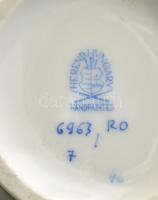 Herendi Rotschild mintás váza. Kézzel festett, jelzett, hibátlan m: 14,5  cm