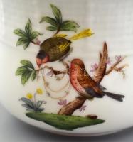 Herendi Rotschild mintás csokoládés csésze, fogóval. kézzel festett, jelzett, hibátlan 12x8 cm