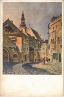 1934 Krems an der Donau, Margareten / street view s: M. Suppantschitsch (fl)
