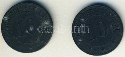 Német Birodalom / Weimari Köztársaság / Köslin d.n. 10Pf(2x) szükségpénz T:3