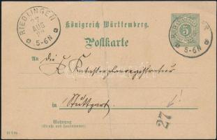 Német Államok- Württemberg 1899