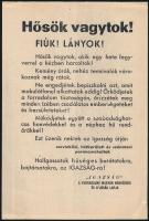 1956 'Hősök vagytok! Fiúk! Lányok!, 1956-os, az "Igazság" a Forradalmi Magyar Honvéds...