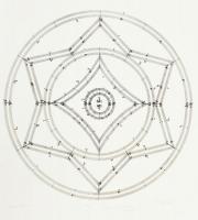 7 db, a Budapesti Új Zenei Stúdió zeneszerzőinek munkáit tartalmazó, ő általuk rajzolt és írt, kotta...