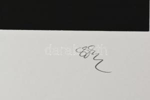 7 db, a Budapesti Új Zenei Stúdió zeneszerzőinek munkáit tartalmazó, ő általuk rajzolt és írt, kotta...