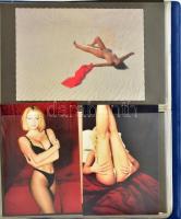 Kb. 160 db vegyes erotikus és akt fotó, albumban, vegyes méretben