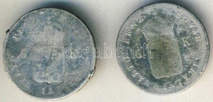 1849. 6kr Ag(2x) T:3,3/4+ fny