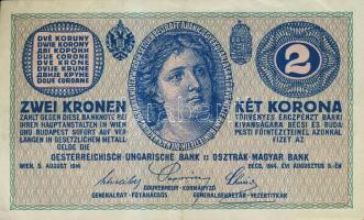 1914. 2K vastag "C" T:II+