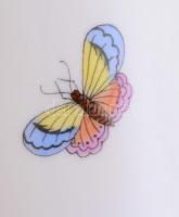 Herendi Rotschild mintás váza. Kézzel festett, jelzett, minimális kopással. m: 19,5 cm