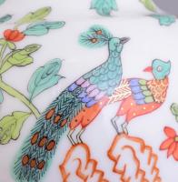 Herendi Paon de Peking/ Pekingi páva (PP) mintás porcelán váza. Kézzel festett, jelzett,hibátlan / H...