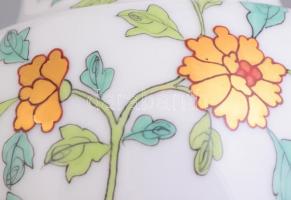 Herendi Paon de Peking/ Pekingi páva (PP) mintás porcelán váza. Kézzel festett, jelzett,hibátlan / H...