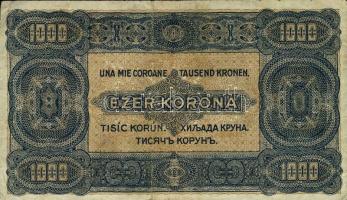 1923. 1000K "Magyar Pénzjegy..." T:III