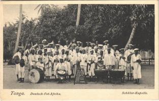 Tanga, Deutsch-Ost-Afrika, Schüler Kapelle / German East Africa, school choir