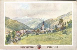 Obervellach (Kärnten). Verlag des Vereines Südmark Karte Nr. 312. s: E. Manhart (EK)