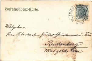 1906 Frydlant, Friedland; Schloss Friedland / castle (EK)