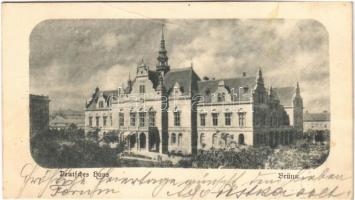 1898 Brno, Brünn; Deutsches Haus / German House (fa)