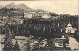 1920 Tátralomnic, Tatranská Lomnica (Tátra, Magas-Tátra, Vysoké Tatry); Palast Hotel / Palota szálloda / hotel