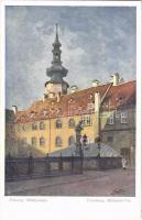 Pozsony, Pressburg, Bratislava; Mihály-kapu / Michaeler-Tor / gate. B.K.W.I. 386-5. s: Marx Béla