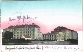 1914 Wien, Vienna, Bécs; Kagran, Infanterie-Kaserne / K.u.K. military infantry barracks (EK)